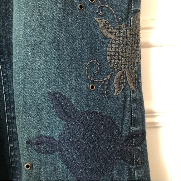 Denim Y2K Dark Wash Maxi Jean Skirt Medium - Picture 10 of 12